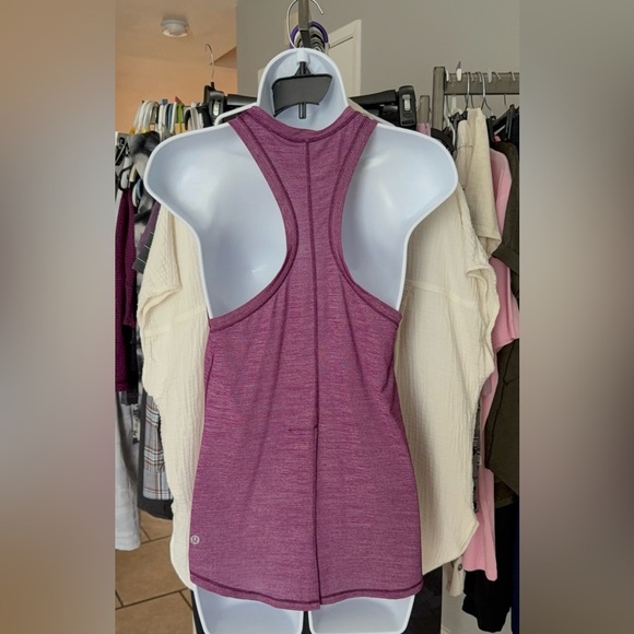 Lululemon Hot Like Agni Singlet Heathered Aurora Size 8 - Picture 8 of 13